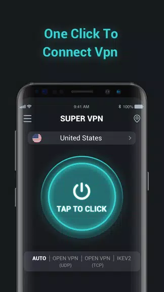 SuperVPN-Secure And Superfast VPN Screenshot 1