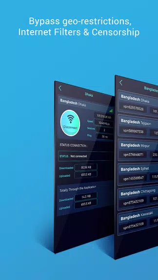 Bangladesh VPN Free - Easy Secure Fast VPN Screenshot 2