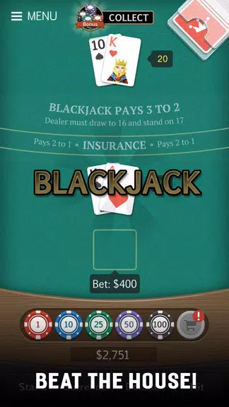 Blackjack 21 Jogatina: Casino Screenshot 3