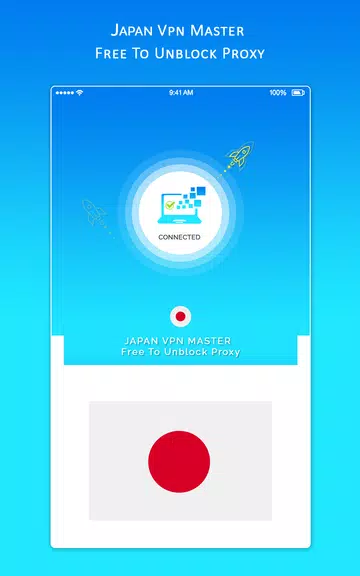 JAPAN VPN MASTER - Free To Unblock Proxy Screenshot 1