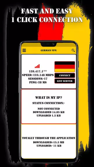 German VPN - Fast VPN Proxy & Free VPN Screenshot 2