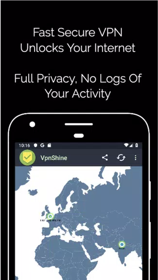 Vpn Shine - Super Fast VPN Screenshot 3