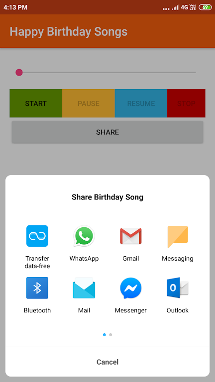 Happy birthday songs mp3 Screenshot 4