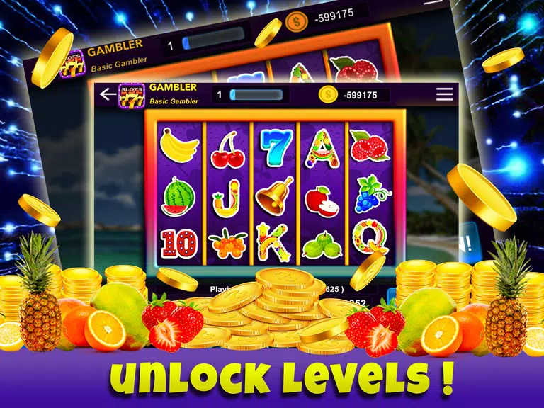 Lucky Diamond Slots: Classic Fruit Machines Screenshot 2