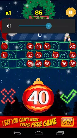 A Christmas Bingo : FREE BINGO Screenshot 1