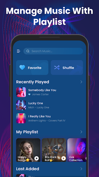 Offline Music Player: Play MP3 Mod Screenshot 3