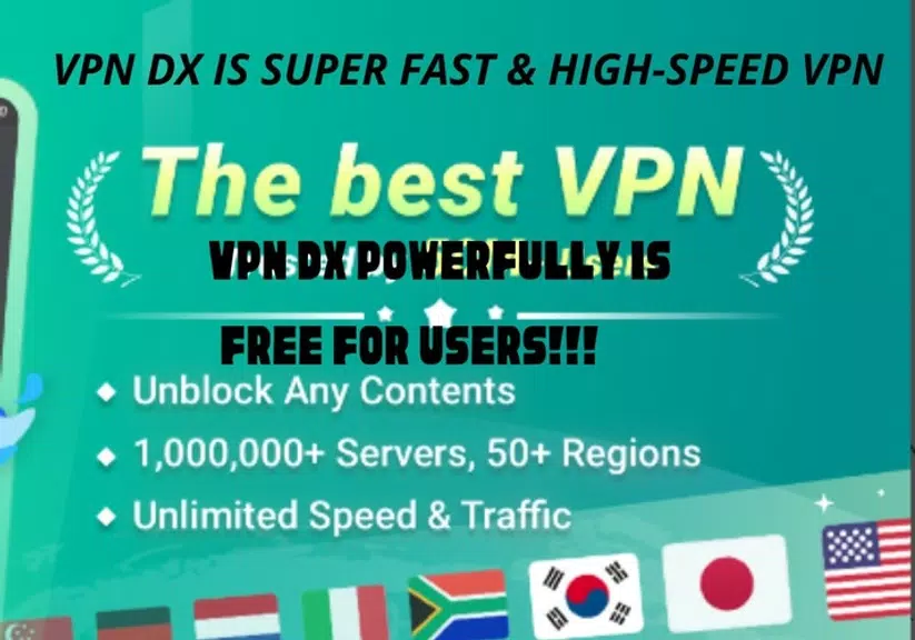 DX Master VPN -Fast Gaming VPN Screenshot 2