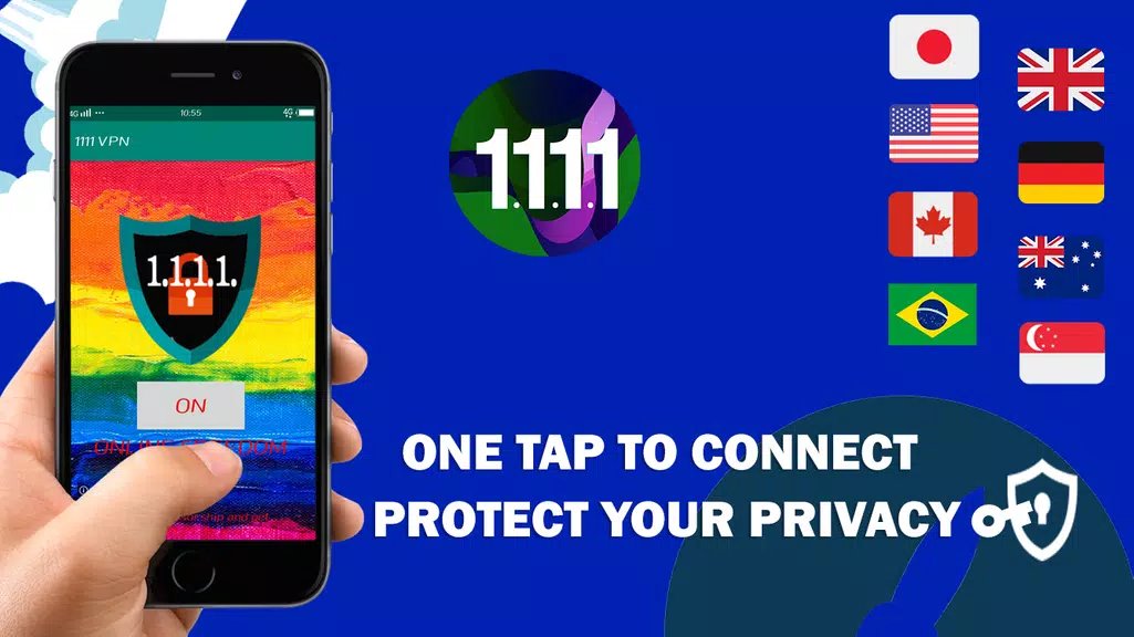 1111 VPN - Free VPN Proxy Unlimited Screenshot 2