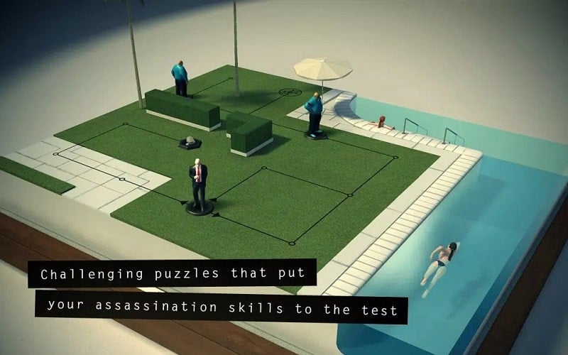 Hitman GO Screenshot 1