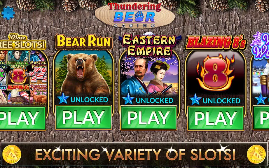 Thundering Bear Slots Screenshot 2