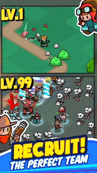 Rumble Heroes - Adventure RPG Mod Screenshot 3