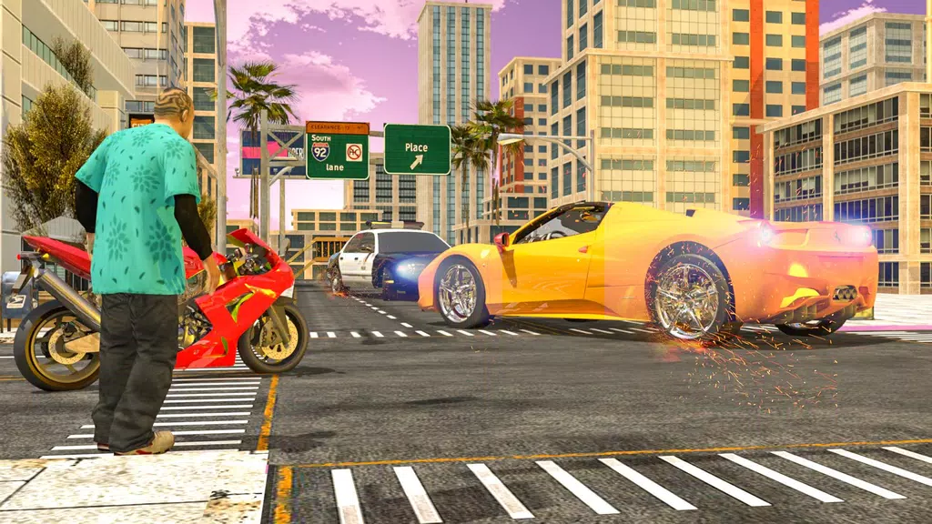 Crime Cars Mafia Street Driver Screenshot 3