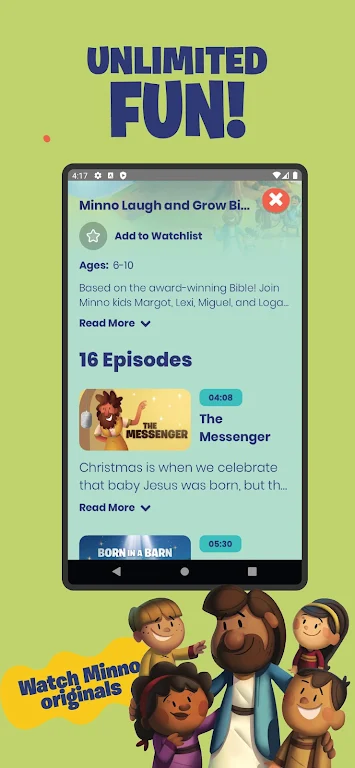 Minno - Kids Bible Videos Screenshot 4