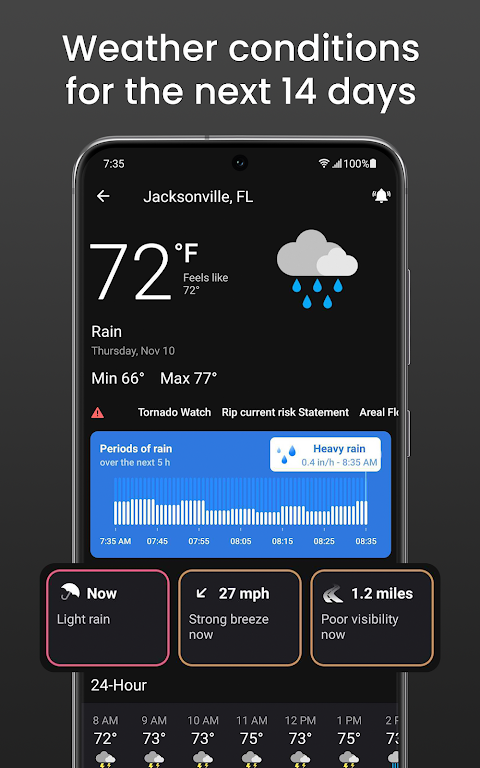 Clime: NOAA Weather Radar Live Screenshot 4