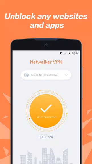 Netwalker VPN: Free Unlimited Proxy, Private WiFi Screenshot 3