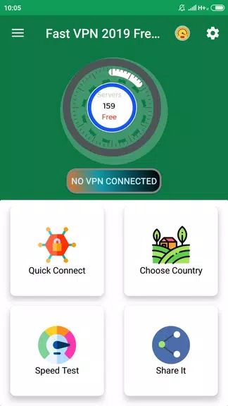 Fast VPN Free Unlimited Screenshot 1