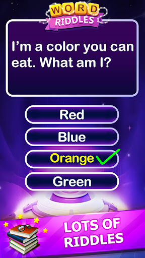 Word Riddles - Free Offline Word Games Brain Test Screenshot 2