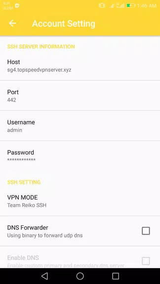 TeamReiko SSH VPN Screenshot 1