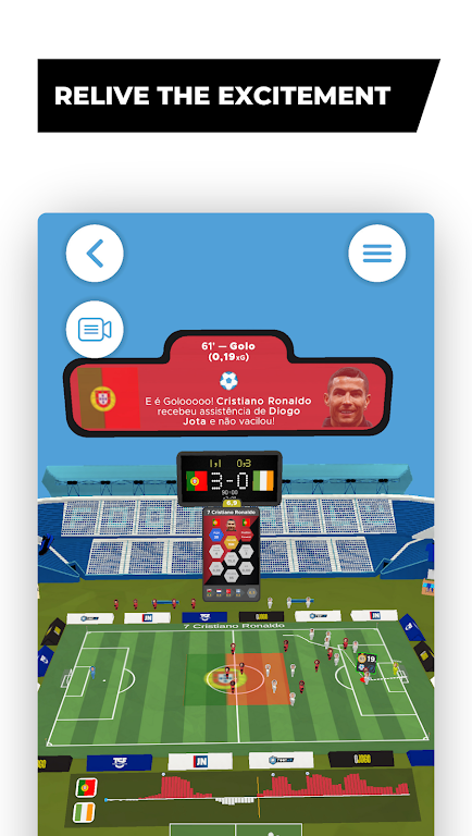 FootAR - Euro 24 in 3D & xGoal Screenshot 2