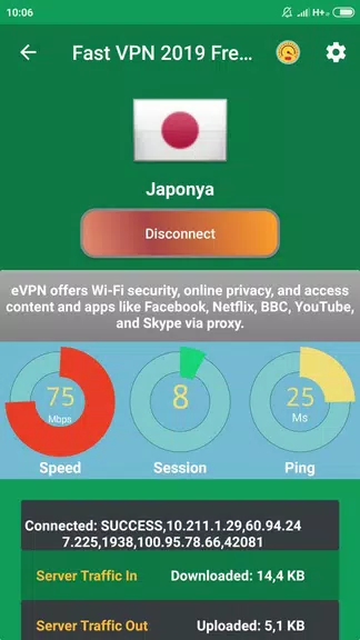 Fast VPN Free Unlimited Screenshot 3