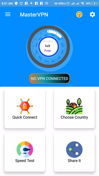 MasterVPN - Free VPN for Connect with World Screenshot 2