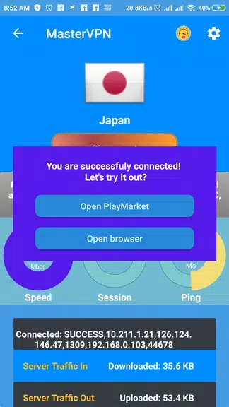 MasterVPN - Free VPN for Connect with World Screenshot 3