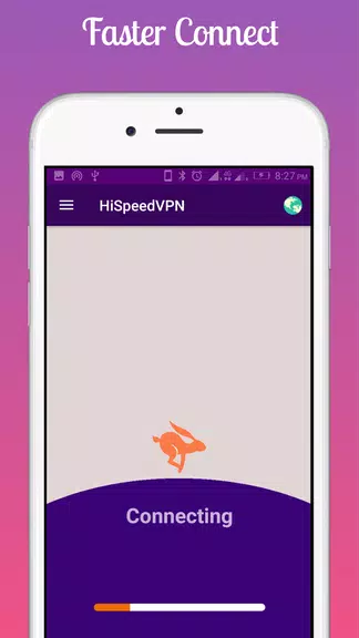 Hi-SpeedVPN Faster Server Free VPN Unlimited Screenshot 3