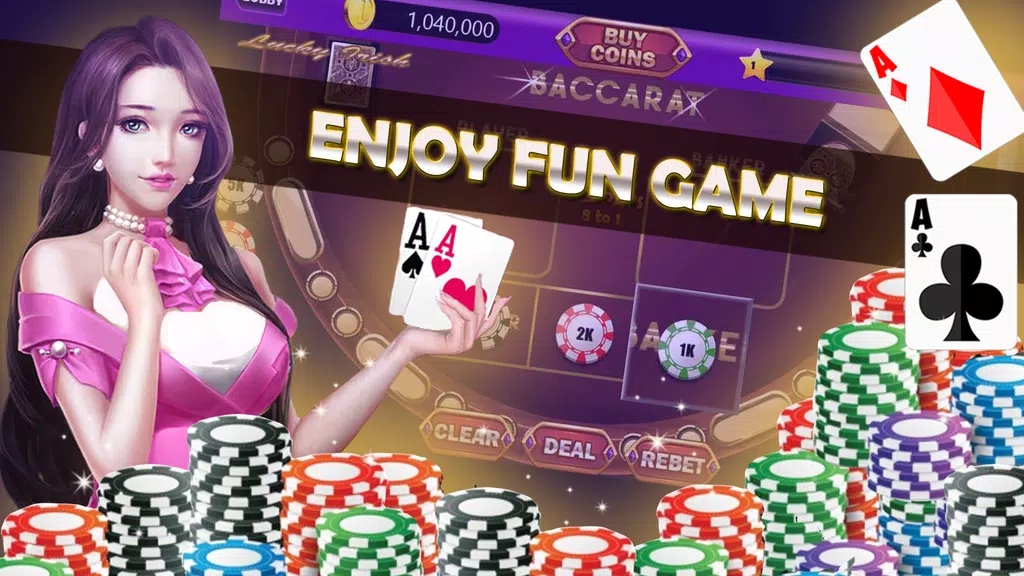 Baccarat Fever - Free Online Vegas Baccarat Casino Screenshot 2