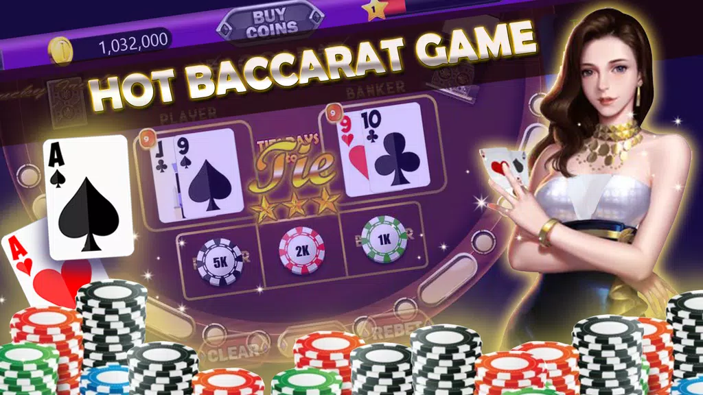 Baccarat Fever - Free Online Vegas Baccarat Casino Screenshot 1