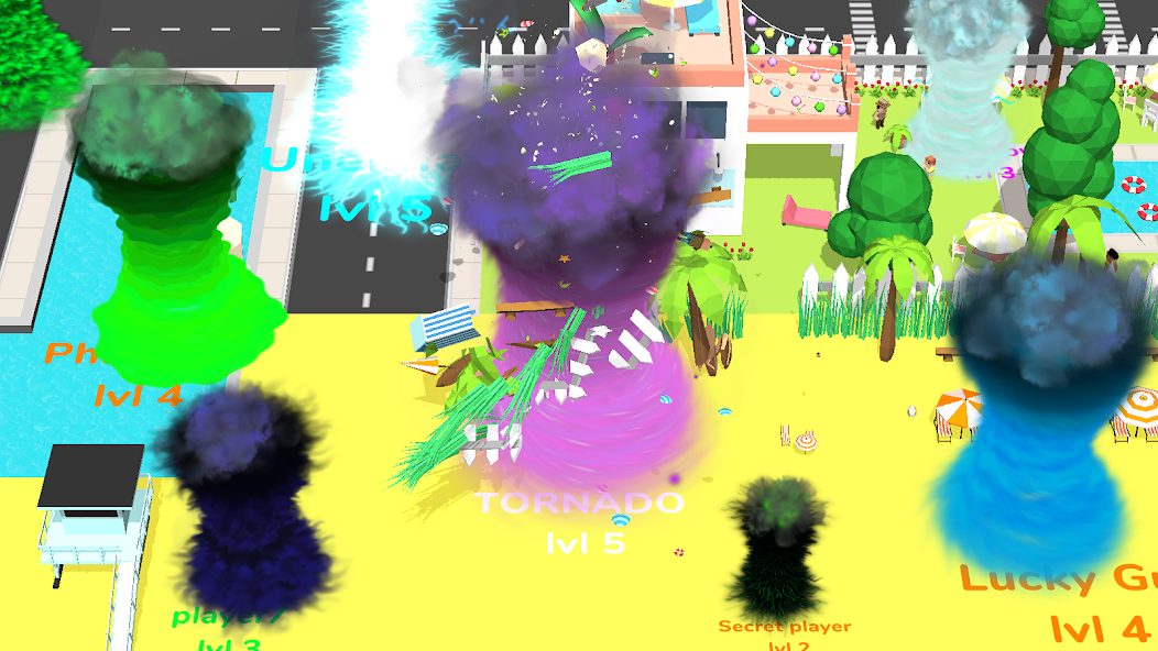 Holein Tornado io eating game Mod Screenshot 3