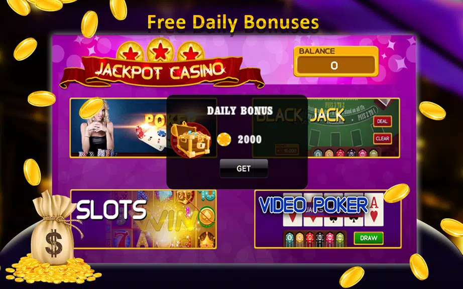 Free Offline Jackpot Casino Screenshot 2