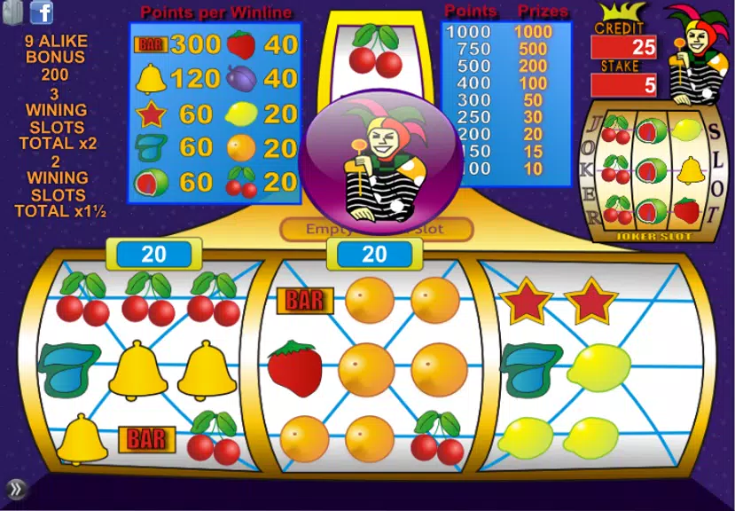 Joker Slot Screenshot 1