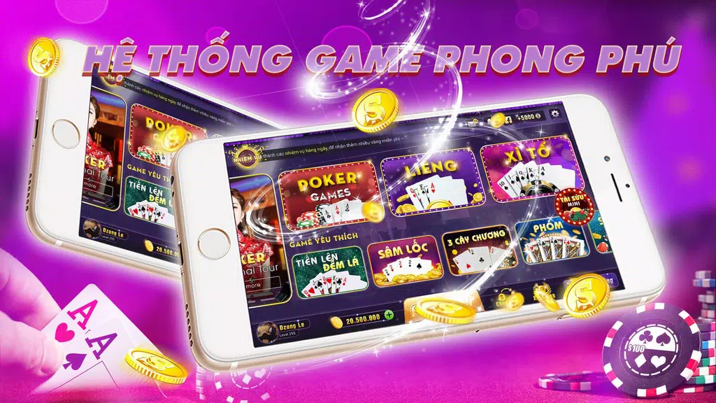 Danh Bai Doi Thuong Tự Động - Game bài đổi thẻ cào Screenshot 1