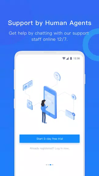 WhaleBlue VPN - Fast ShadowSocksR VPN w Free Trial Screenshot 4