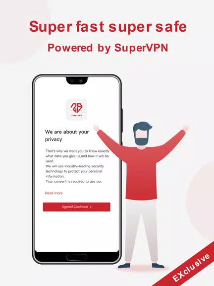 Super VPN- Free VPN Proxy Serv Screenshot 1