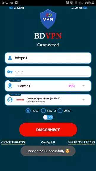 BD VPN Free Screenshot 2