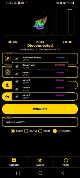 AC VPN Free Unlimited Internet Screenshot 2