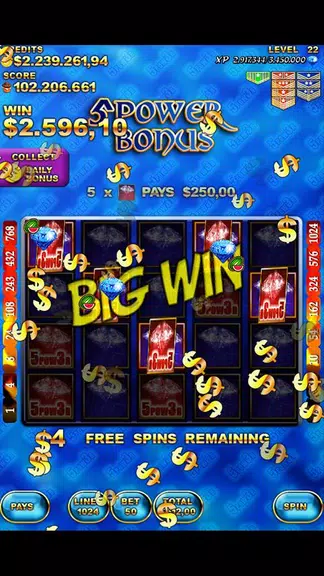 El Dorado 3 slot machine Screenshot 4