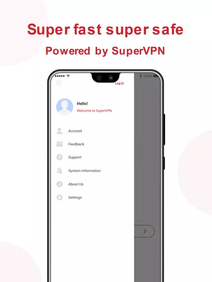 Super VPN- Free VPN Proxy Serv Screenshot 3