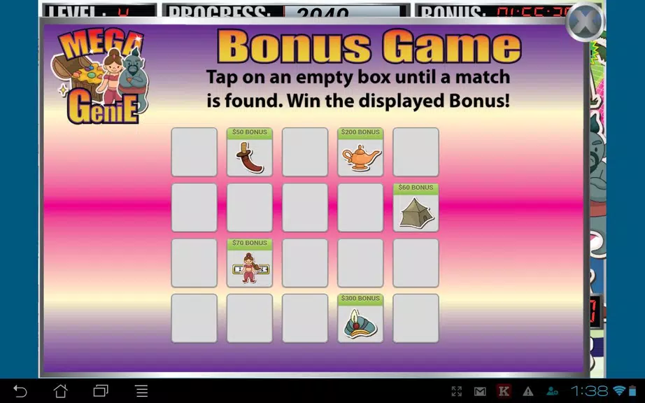 Mega Genie Slot Machine Screenshot 4