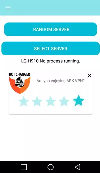 Bot Changer ARK VPN Wifi security & Unblock Proxy Screenshot 2