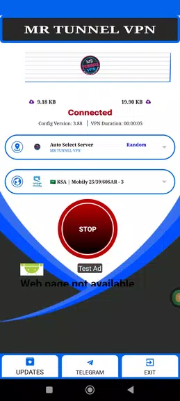 Mr Tunnel Super Fast Vpn Screenshot 3