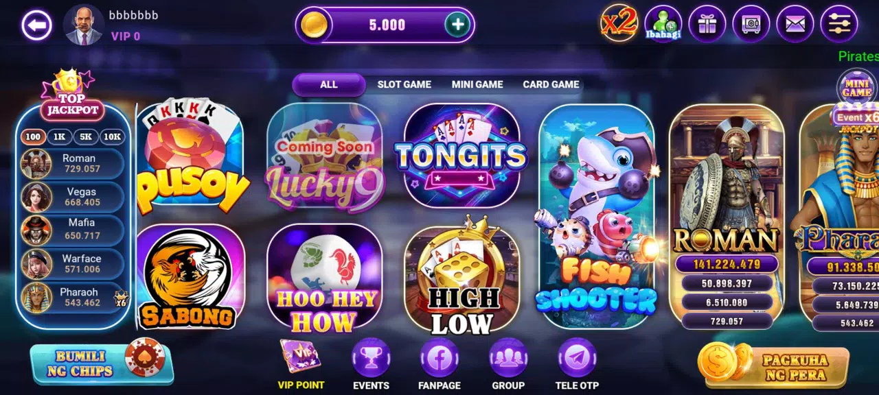 Pusoy 8: Tongits & Lucky Slots Screenshot 3