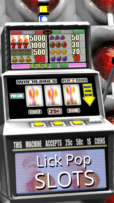 3D Lick Pop Slots Screenshot 3