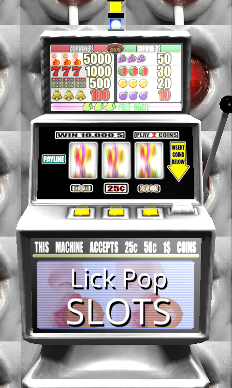 3D Lick Pop Slots Screenshot 1