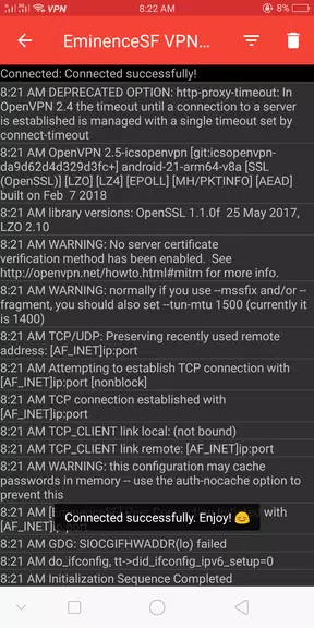 EminenceSF VPN Screenshot 3