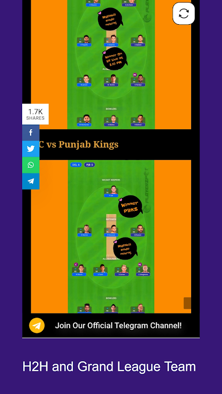 Nekraj Cricket Prediction Screenshot 4