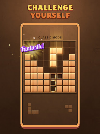 Fill Wooden Block 8x8: Wood Block Puzzle Classic Screenshot 2