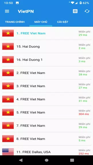 VIETPN High speed VPN Screenshot 2