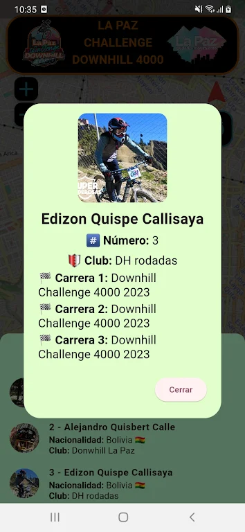 LA PAZ CHALLENGE DOWNHILL 4000 Screenshot 3